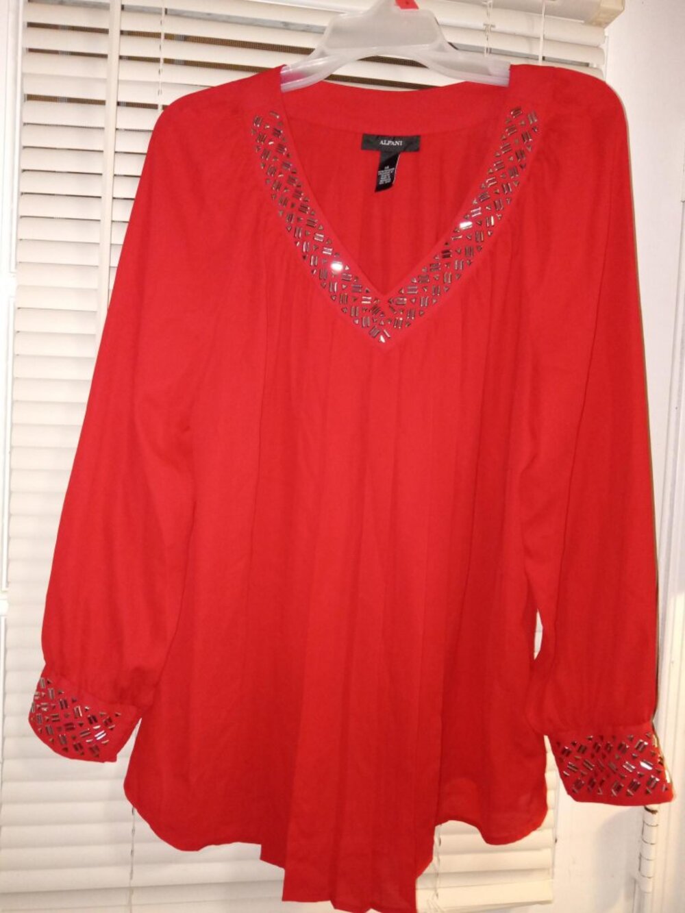 Red Alfani Top